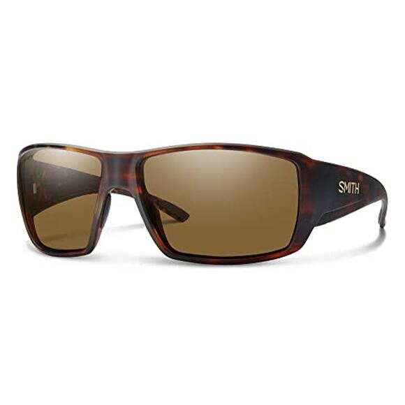 NWT SMITH Uni Guide’s Choice Sunglasses Matte Tortoise/Brown ChromaPop Glass-OS - Picture 1 of 4
